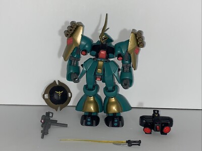 Gold Trim Jagd Doga AMS-120X Bandai Gundam Mobile Suit in Action