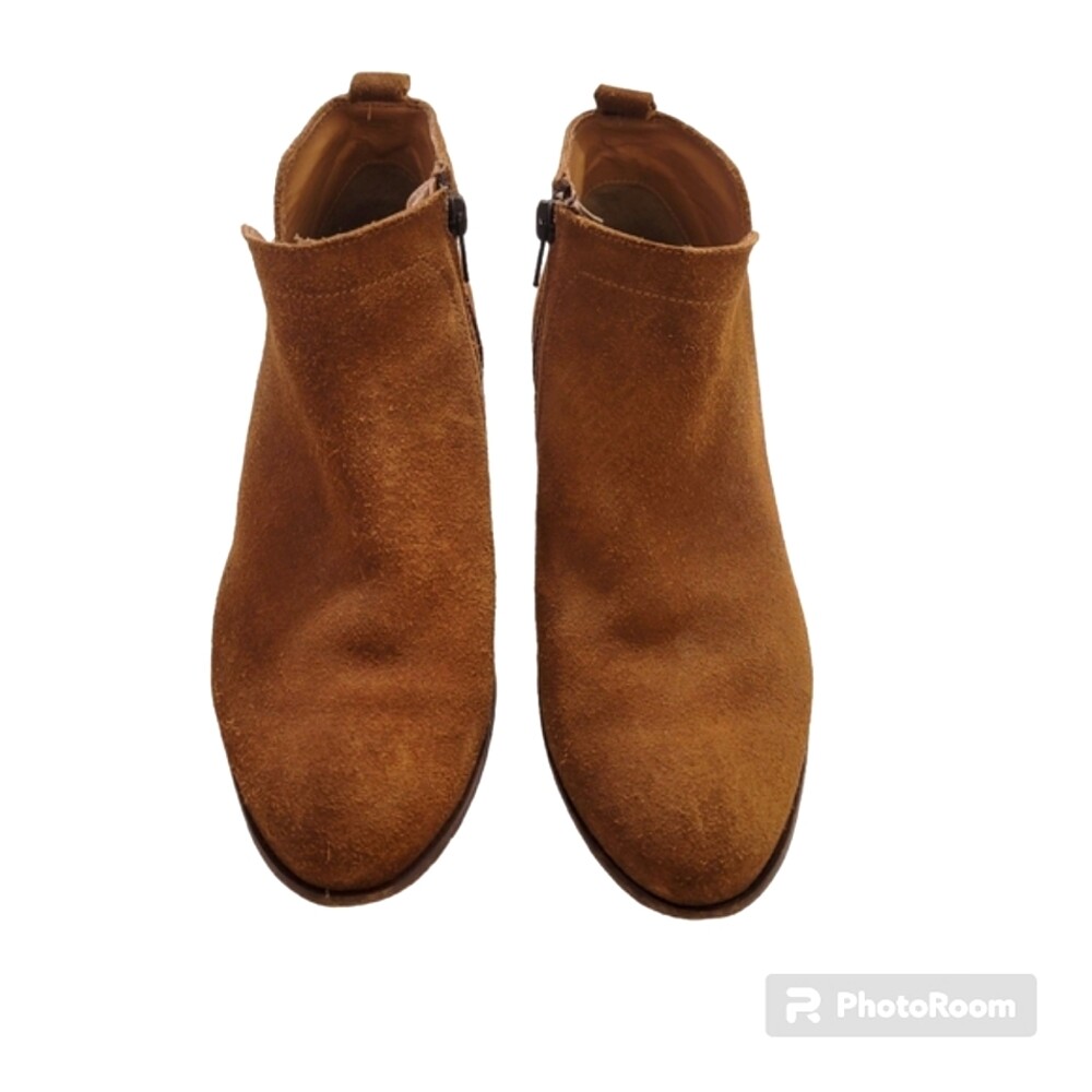 Steve Madden Deon tan suede ankle boots image 6
