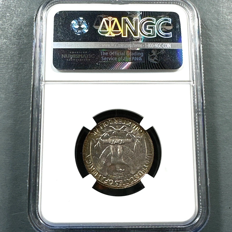 1956-D 25C Washington Quarter, NGC MS67 (75941) - Image 2 of 2