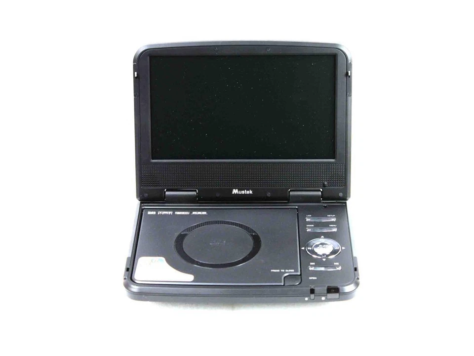 Mustek MP95A 9" Portable DVD Player W/Headphone Jacks Built-in Stereo Speaker - Image 2 of 4