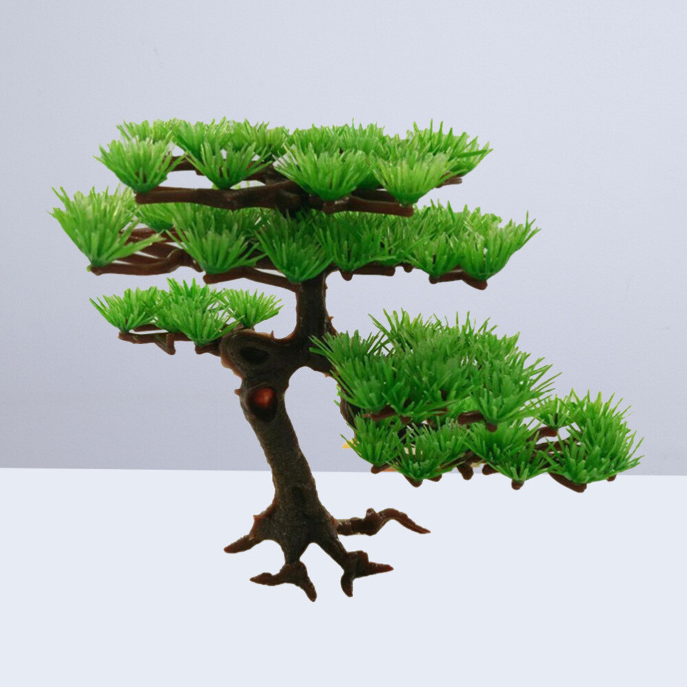 Aquarium Bonsai Baum Topf Anlage Aquarium Landschaft Ornamente