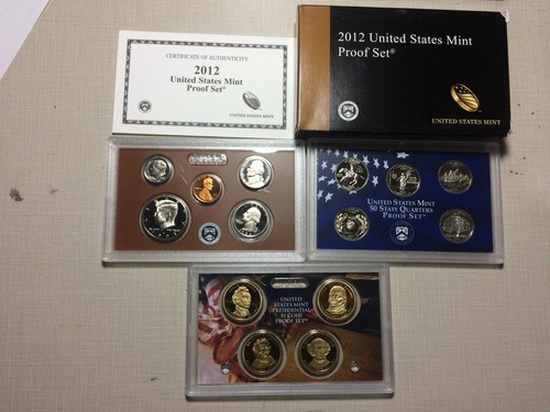 One of 1968 - 2015 Type U.S. Mint S Proof Set random 14 coins in case BEST GIFT - Bild 5 von 6