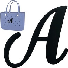 Bag Charms for Bogg Bag Accessories Decorative Bogg Bag Charms Insert Alphabet L