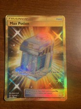 Max Potion - 164/145 - Pokemon Guardians Rising Sun & Moon Secret Rare Card NM on eBay
