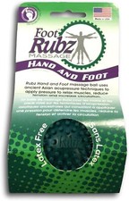 Foot Rubz Foot Hand  Back Massage Ball, Relief from Plantar Fascitus, 2 Count