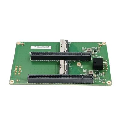 Dual MCIO 8I to 2* PCIe5.0 x16 slot riser card with ATX 2*3 pin