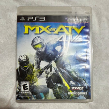 THQ MX vs ATV Alive PS3 Manual Included Motocross Racing E NTSC-U/C 2011