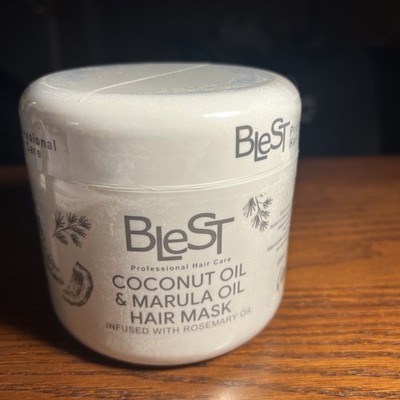 Blest Coconut & Marula Oil Hair Mask 500ml Deep Hydration Repair Treatment