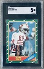 TOPPS 1986 JERRY RICE ROOKIE CARD #161 SGC AUTHENTICATED EXCELLENT UNDER GRADED?
