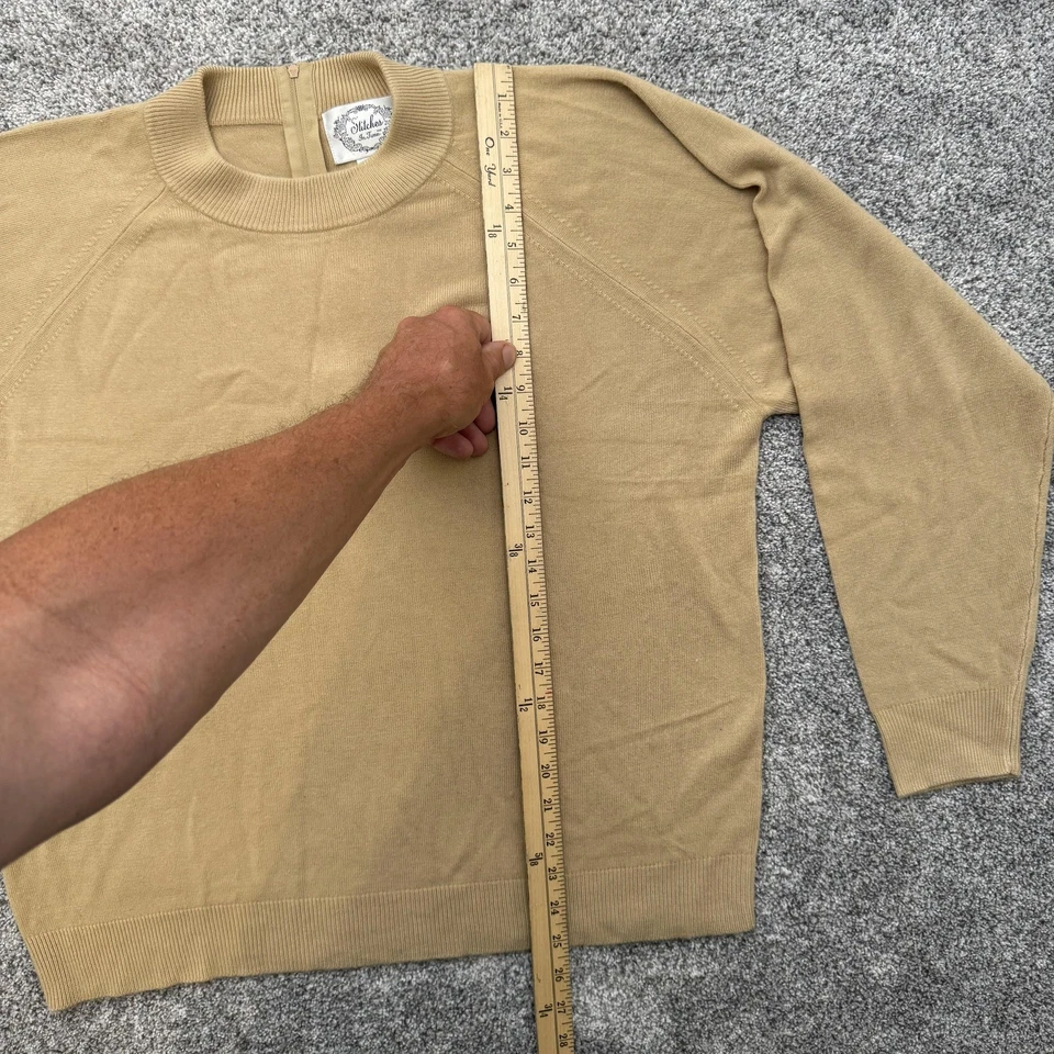 Suéter Vintage Stitches In Time Talla 1X Plus Luxelon Acrílico Minimalista Abuelo Foto 2 de 4