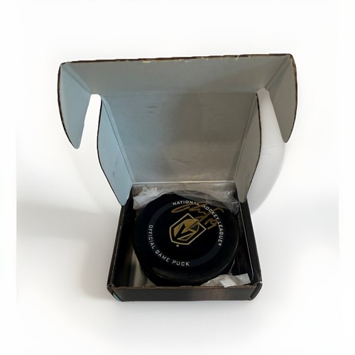 Riley Smith Signed Las Vegas Golden Knights Official Game Puck - Picture 3 of 6