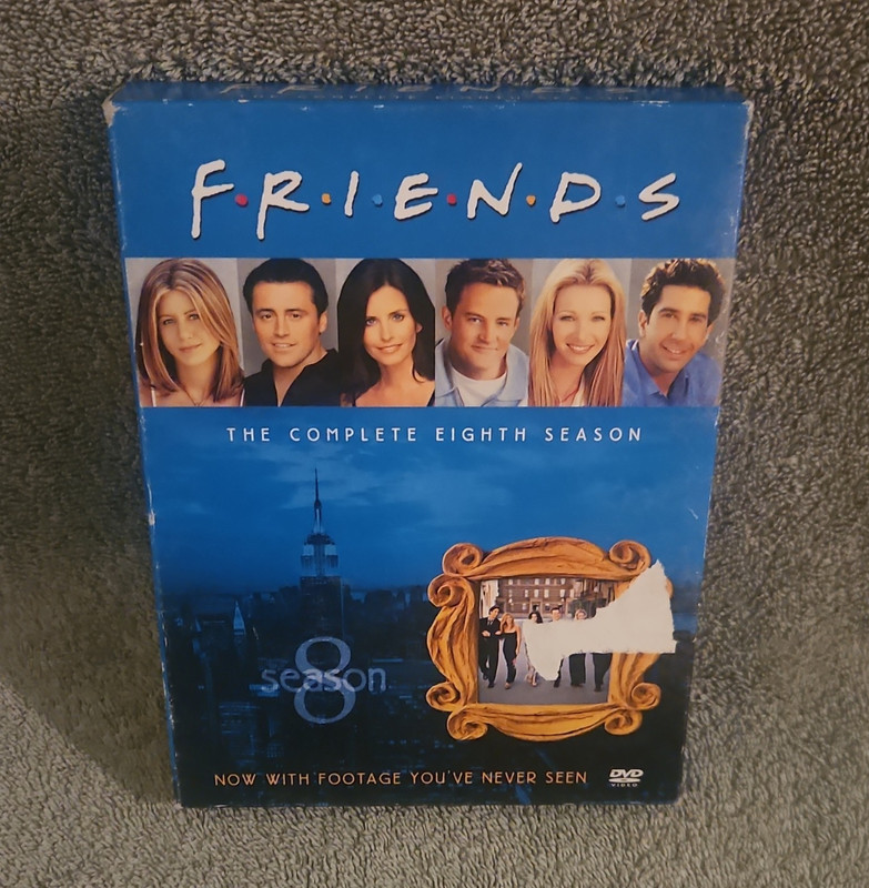 Warner Home Video Friends Complete Eighth Season 8 DVD Box Set Deleted Scenes