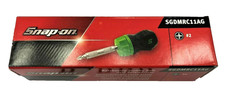 Snap-on Tools Green Soft Grip Stubby Ratcheting Screwdriver Sgdmrc11ag Usa New Snap-on Tools Green Soft Grip Stubby Ratcheting Screwdriver Sgdmrc11ag Usa New