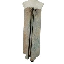 Lew Magram Neutral Floral pattern Cover Up dress