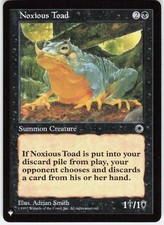 Noxious Toad U The List Reprints  LP