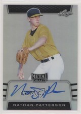 2019 Leaf Metal Draft 31/50 Nathan Patterson #BA-NP1 Auto 1h5