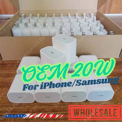 Lot 20W USB Type C Power Adapter Fast Charger Cube Block For iPhone iPad Android