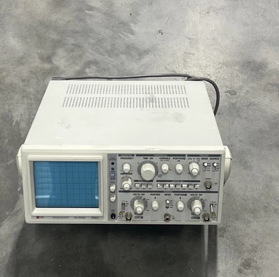 LG OS-5020G ~ 20MHz 2-Channel Dual Trace Precision Analog Oscilloscope ~ WORKS