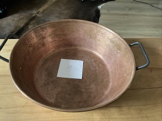 Kupfer Schüssel 37 Cm Durchmesser 11 Cm Höhe
