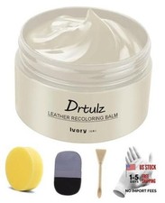 Leather Recoloring Balm, Leather Color Restorer Conditioner, Leather Ivory