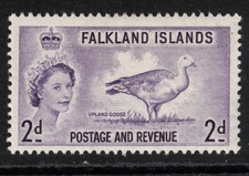 FALKLAND ISLANDS Scott 124 Stanley Gibbons 189 Mint Hinged (1956)