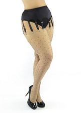 Pois Stockings 20 denier with reinforced toe to heel