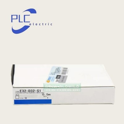 A Set NEW   Type E32-D32-S1 0.5M Optical Fiber Sensor Reflection Top View *hu