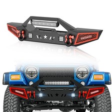 For 1987-2006 Jeep Wrangler Tj Yj Lj 24 Doors Steel Front Bumper Wwinch Plate For 1987-2006 Jeep Wrangler Tj Yj Lj 24 Doors Steel Front Bumper Wwinch Plate