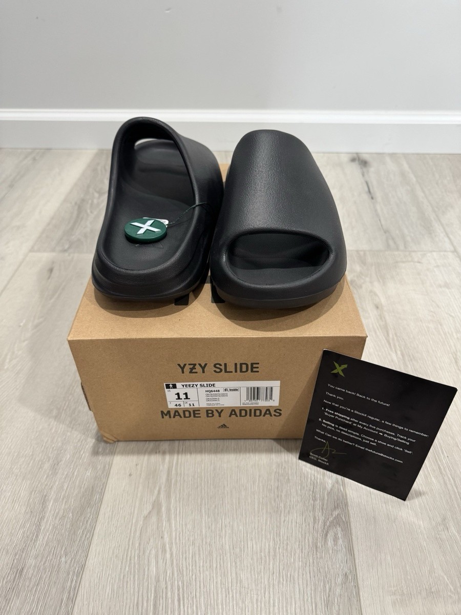 Adidas Yeezy Slide Onyx HQ6448 Size 8-11 - 100% Authentic - Brand