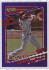 2021 Panini Donruss Variation Holo Purple Anthony Rendon (Tony Two Bags) 1dl2