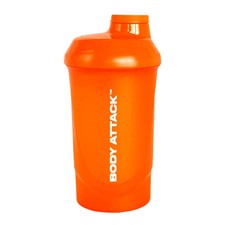 Body Attack Protein Shaker 600ml Orange