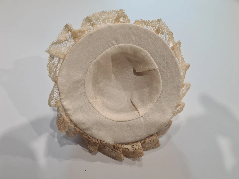 Chapeau pour poupée ancienne - Photo 3/3