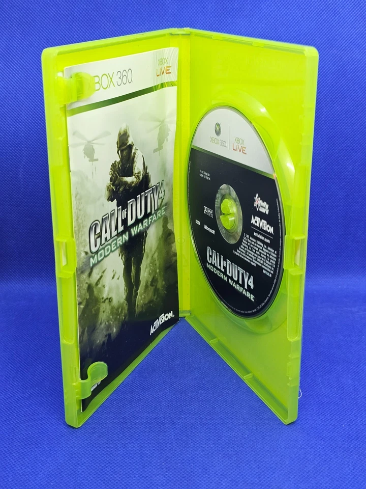 Call of Duty 4 Modern Warfare Xbox 360 PAL Français Activision 2007 complet - Photo 3/3