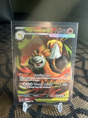 Pokemon TCG - Mega Camerupt EX Full Art 156/132 Me01: Mega Evolution Holo #2