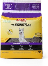Glad Jumbo Charcoal Dog Training Pads 28X30 Inches 30 Count Extra Large