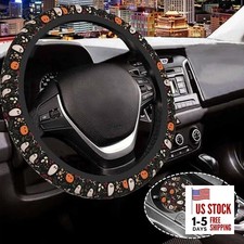 Steering Wheel Cover Anti-Slip and Practical Neoprene Halloween Day of The Dead