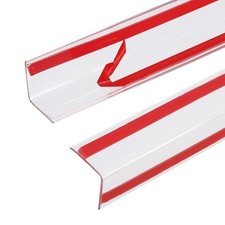 2Pcs Wall Corner Protector, 1.3 ft x 1.18" Self-Adhesive Clear PC Edge Protector
