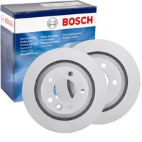 2X Bosch Bremsscheiben Ø314Mm Hinten Passend FÜR VW California Multivan Touareg