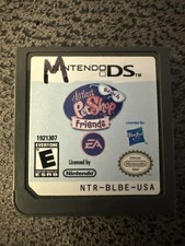 The Littlest Pet Shop Friends Beach Nintendo DS Cartridge Only Tested Working