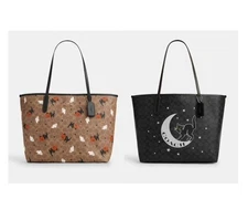 Tote In Signature Canvas With Halloween 2024 CW450/CW451 New