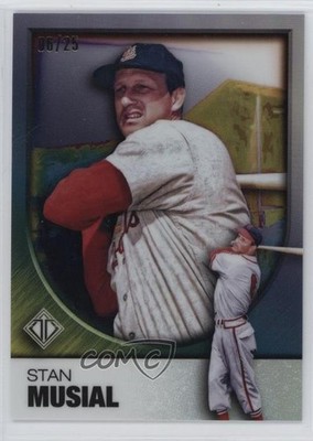 2023 Topps Transcendent Collection Icons Chrome 6/25 Stan Musial #75 HOF 1ob0