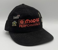 Vintage Mopar-Dodge Performance Corduroy SnapBack Hat With Pins USA Made ๐ฅ๐ฅ๐ฅ