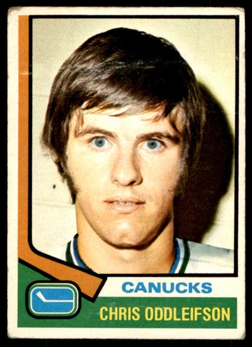 1974-75 O-Pee-Chee Chris Oddleifson Vancouver Canucks #108
