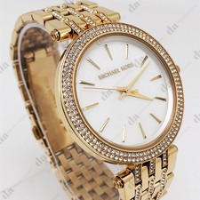 Michael Kors MK3219 Darci MOP Dial Gold Tone Bracelet 39mm Case Women's Watch