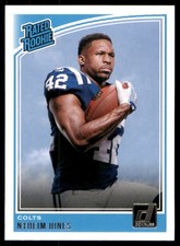 NYHEIM HINES #327 2018 Donruss Indianapolis Colts NM