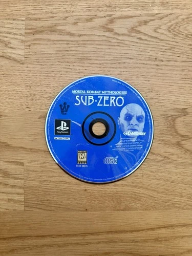 Mortal Kombat Mythologies: Sub Zero PS1 (Sony PlayStation 1, 1997) Disc Only