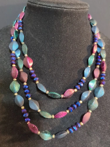 VETEMENTS Collana Perline Multicolore