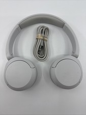 Sony WH-CH520 Wireless Over-Ear Bluetooth Headphones With Microphone - White