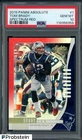 2019 Panini Absolute Spectrum Red #1 Tom Brady Patriots 15/100 PSA 10 POP 2