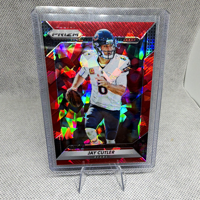 Panini 2016 Prizm Jay Cutler #167 Bears Red Crystals Prizm /75 Parallel